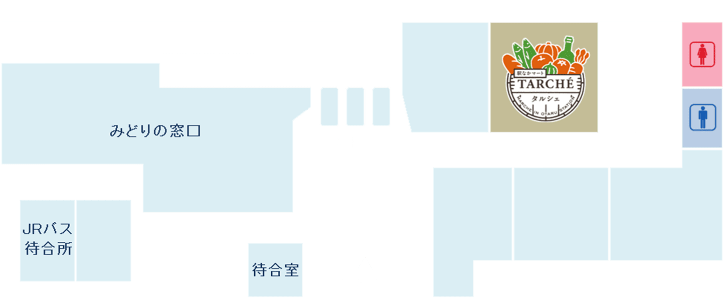 小樽駅構内